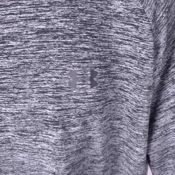 Under Armour Men’s Performance Tech Shirt Gray Heather Short Sleeve Size XXL - Picture 4 of 14